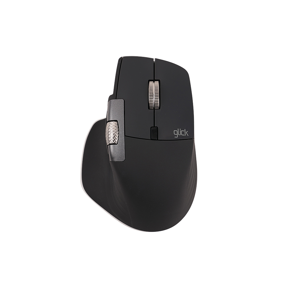 지클릭커 오피스프로 휠마스터 가로 휠 블루투스 무소음 세미 버티컬 무선 마우스 OP12 블랙 39,800원