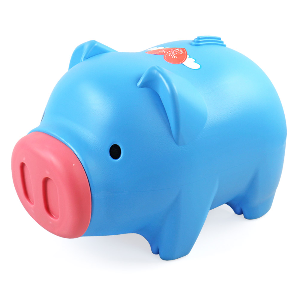 초대형 마키팬시 왕대 돼지저금통 빅사이즈 저금통, 1개, 블루 13,900원