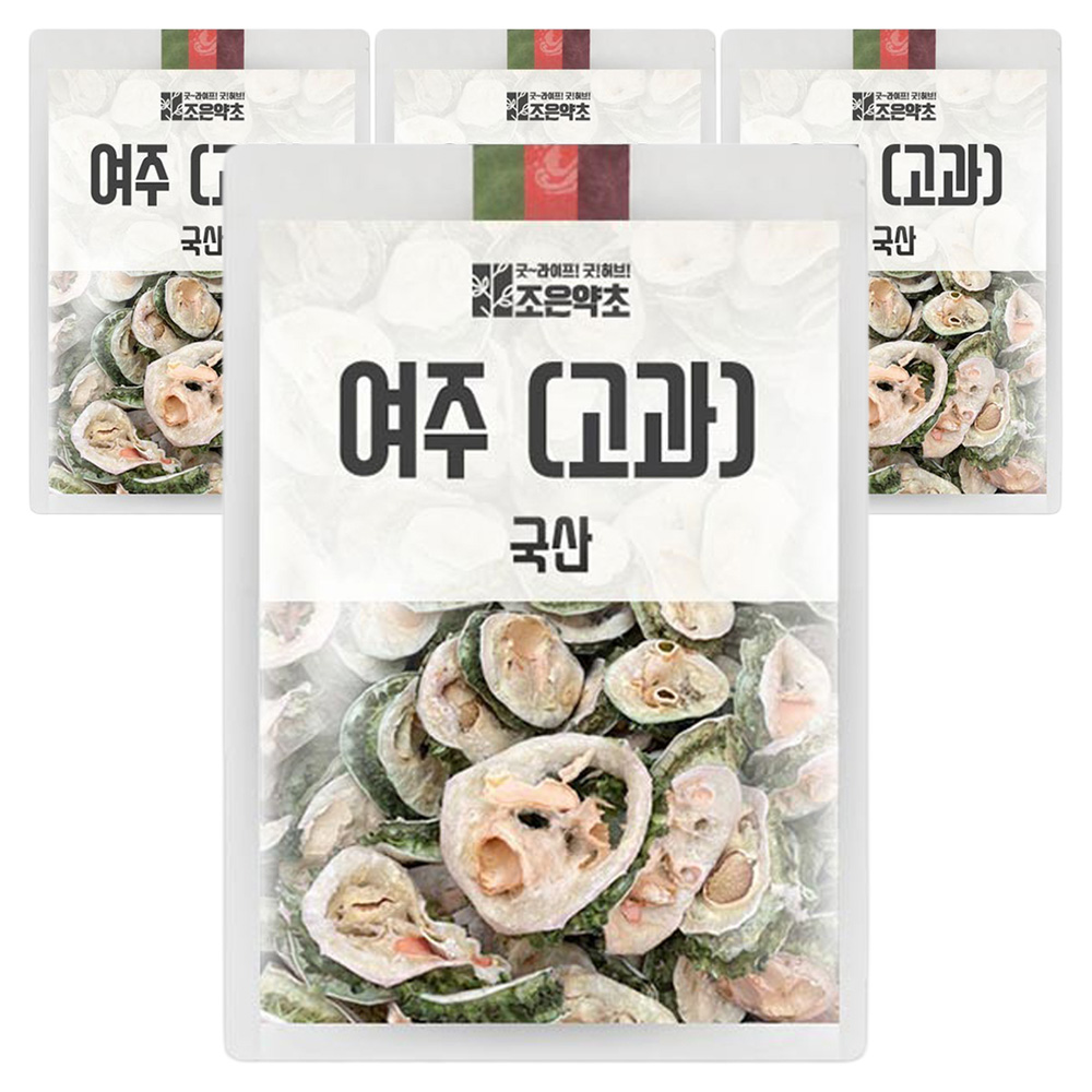 조은약초 건 여주, 200g, 4개 43,600원