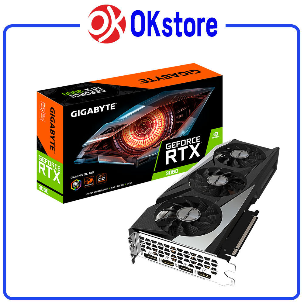 GIGABYTE GEFORCE RTX 3060 GAMING OC 12G(rev.2.0) 그래픽카드 438,000원