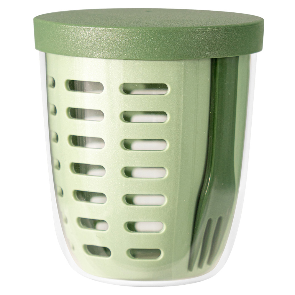 조니프리 다이어트 1단 도시락 런치팟 포크 세트, 그린, 1개 8,800원