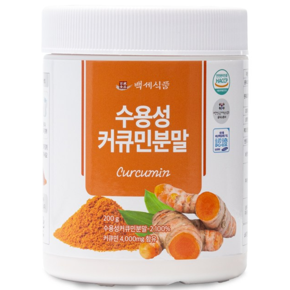 백세식품 강황가루 수용성 커큐민 분말 HACCP 인증제품 28,690원