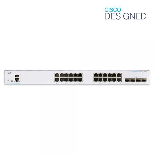 시스코 CBS250-24T-4X-EU 24포트 +4SFP 스위칭허브, 1개 1,450,000원