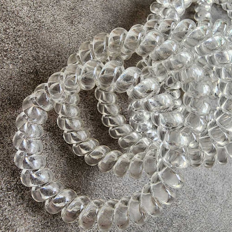 자국안남는 투명 스프링 머리끈 10개세트 5,350원