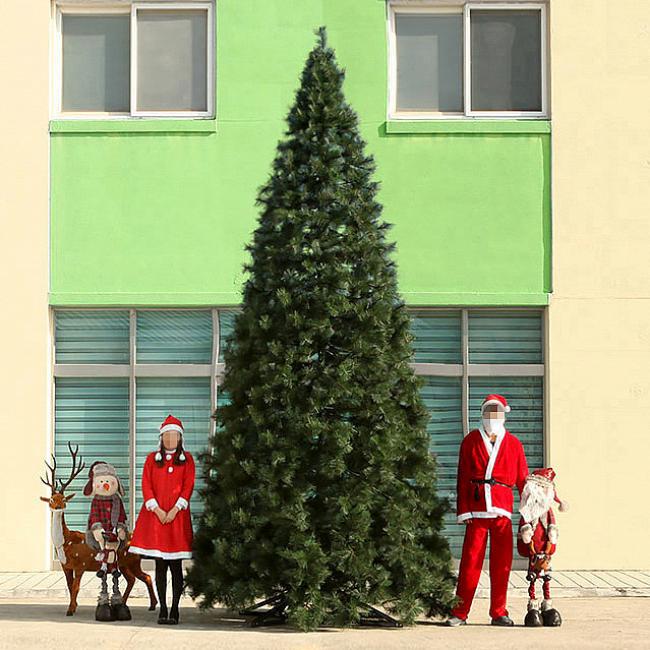 픽데이즈 500cm 뉴리얼 솔잎트리 크리스마스트리 대형전시  무장식트리 2,302,570원