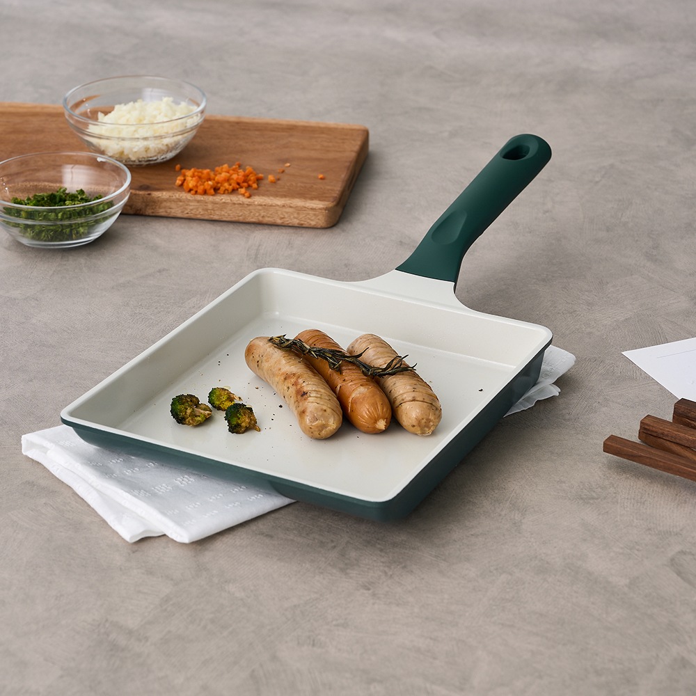 [모던하우스 충장점] 라포레 항균 세라믹코팅 인덕션겸용 계란말이팬 21x24CM CK0226006, 1개, 24cm 27,900원