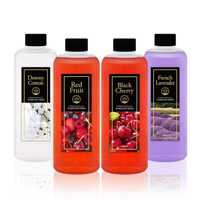 차량용방향제 특대용량 실내디퓨저 방향제 리필오일 1000ml 8종 결혼선물 onl+34957Ga 53,500원