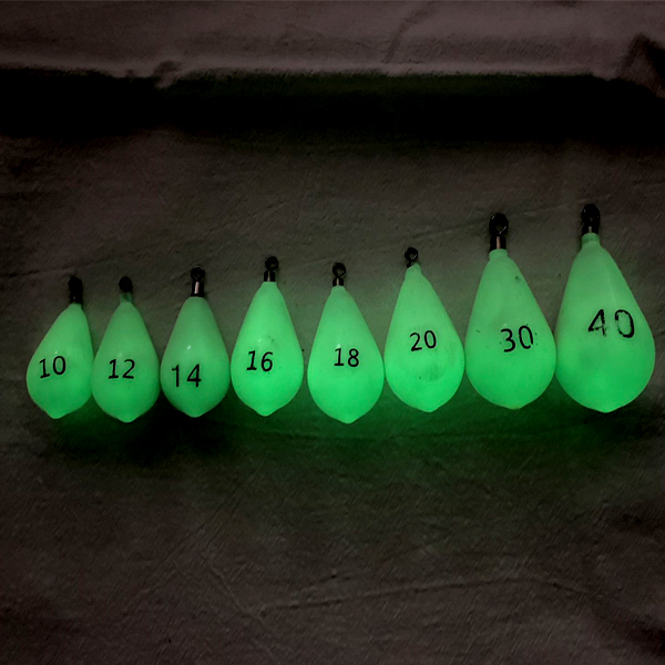 치프몰 360도 회전고리 야광 물방울 봉돌 18,900원