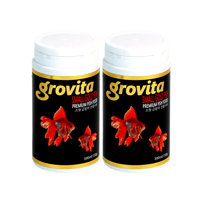 그로비타 소형금붕어사료 150g * 2묶음, 300ml, 2개 13,900원