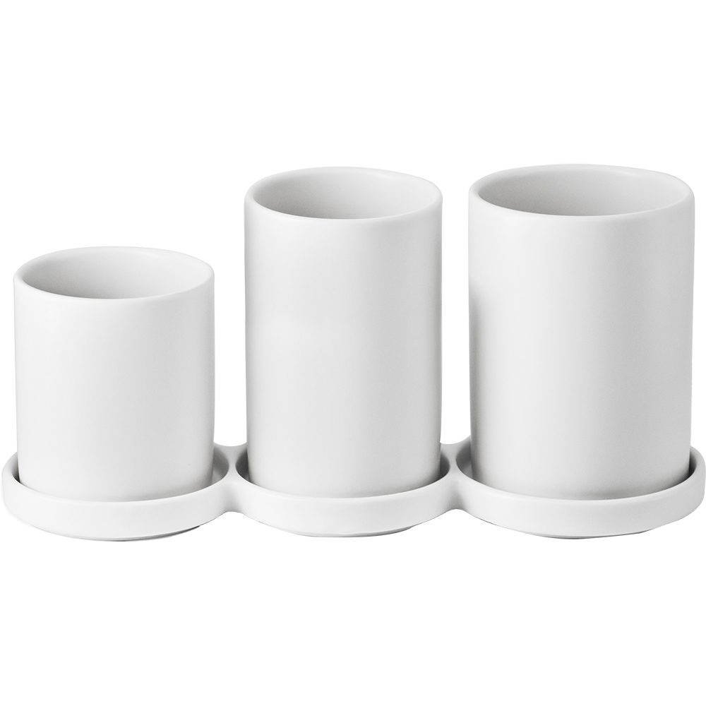 르베르폴리세 노르딕 모던 3종 수저통 본체 + 받침대 세트 18,400원