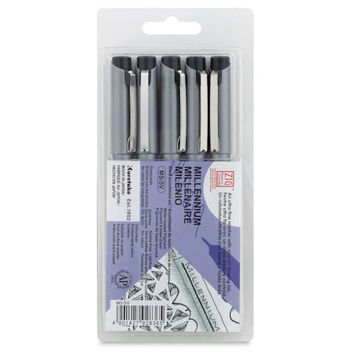 지그 쿠레타케 멀티라이너 드로잉펜 밀레니엄 파인라이너 5종 세트 9,100원