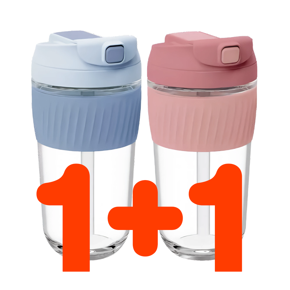 Travela 트레블라 휴대용 유리텀블러, 1개, 540ml, 블루 15,800원