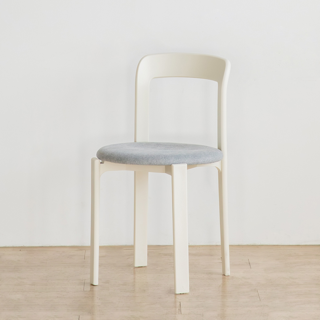 체리브 로이 헤이 카페 인테리어 플라스틱 패브릭 식탁의자, 1개, 아이보리(쿠션) 50,000원