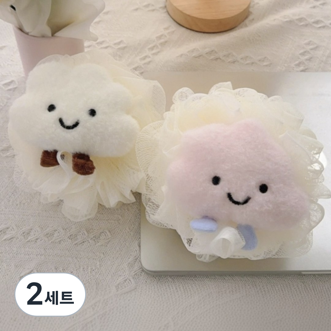 홈팡 귀여운 구름 샤워볼 11,440원