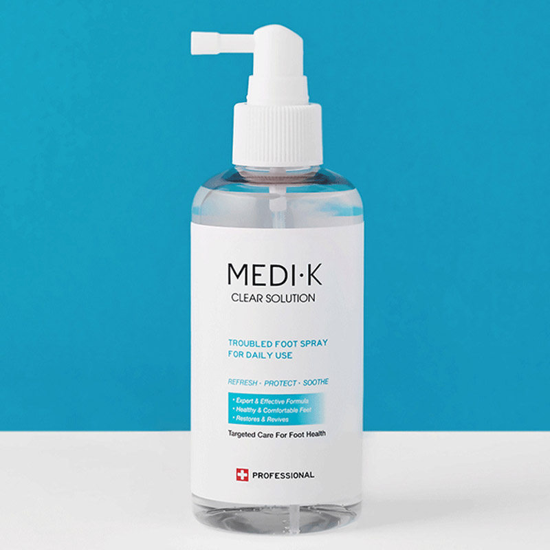 약국입점 의약외품 메디케이 클리어솔루션 대용량 200ml 풋스프레이 손발톱 발바닥 발가락 냄새제거 약, 200ml, 1개, 1개입 28,900원