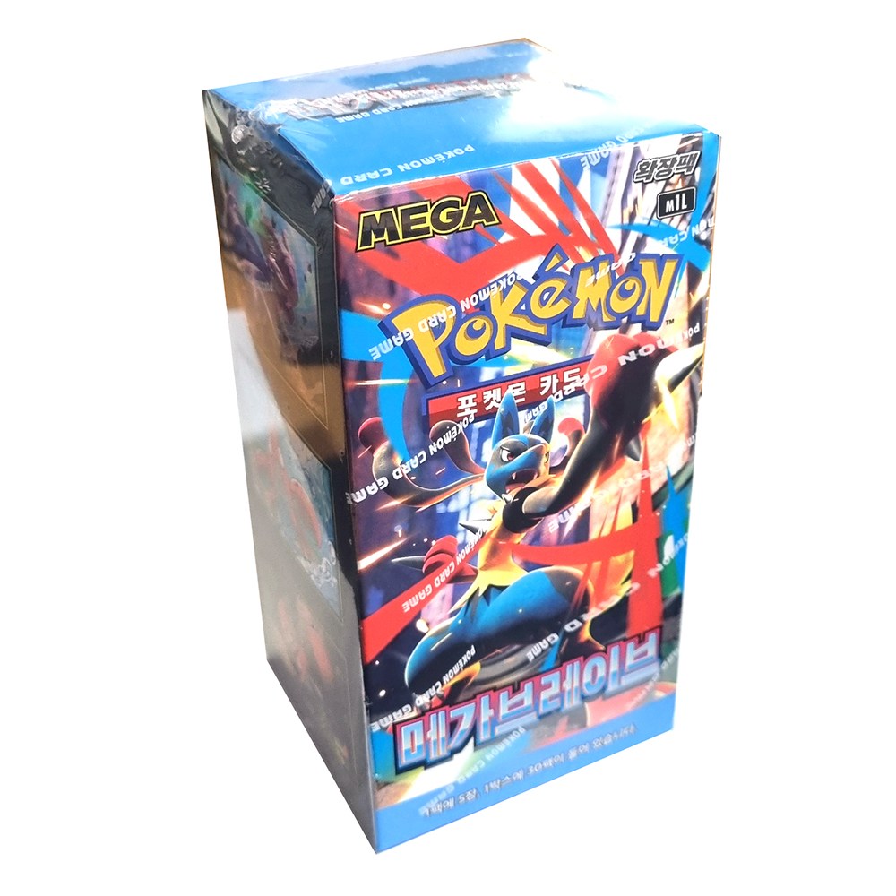 pk 포켓몬카드 MEGA 확장팩 메가브레이브 30팩 1상자 포켓몬스터카드 포켓몬카드게임 55,000원