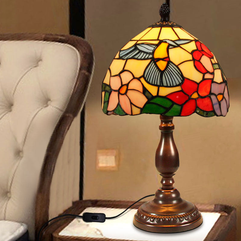 스테인글라스 스탠드 침실조명 티파니 조명 인테리어 앤틱 북유럽 램프 35,200원