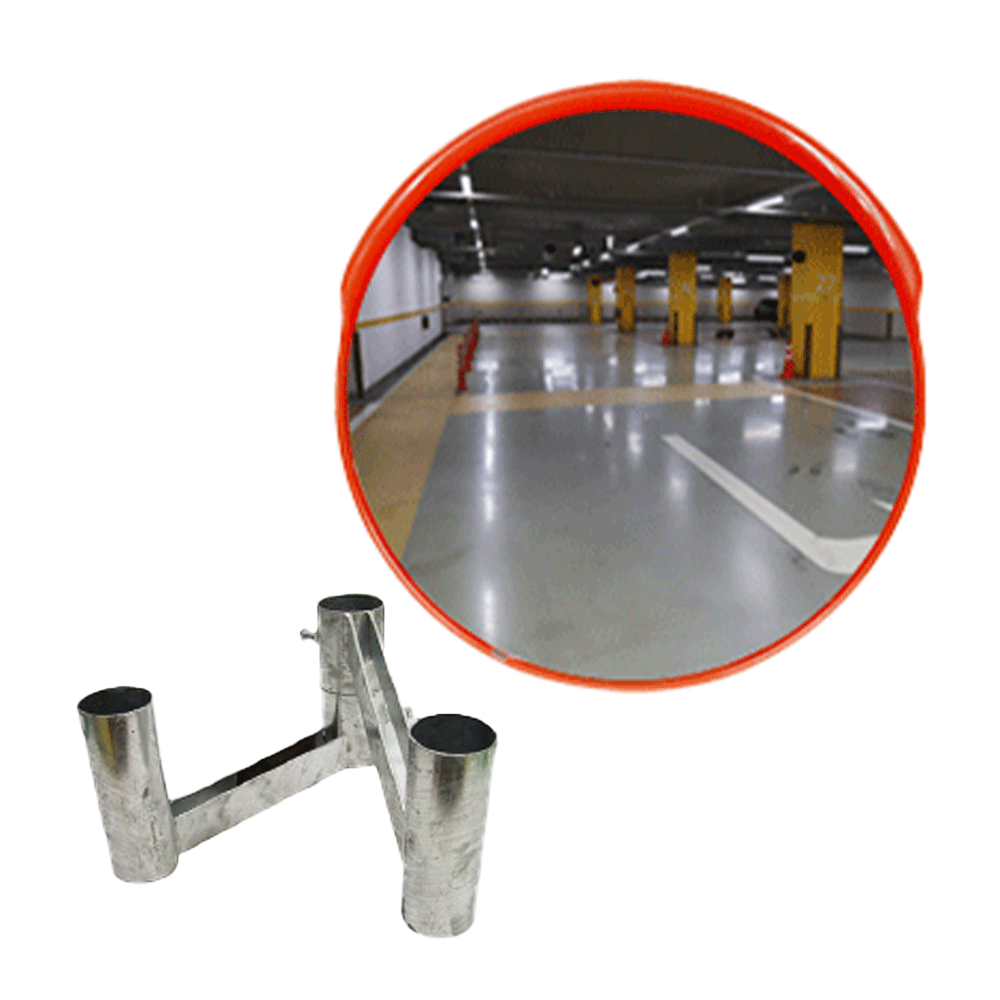 신도 PC반사경 B타입 국산 도로반사경 사각지대거울 볼록거울, 양날개브라켓포함, 1개 131,400원