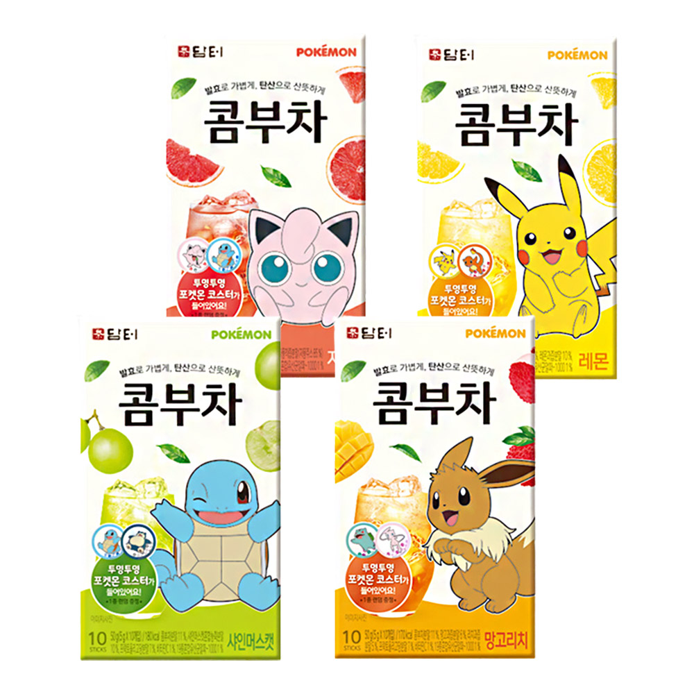 DD 담터 콤부차 10T 1BOX 4가지맛 택1 7,400원