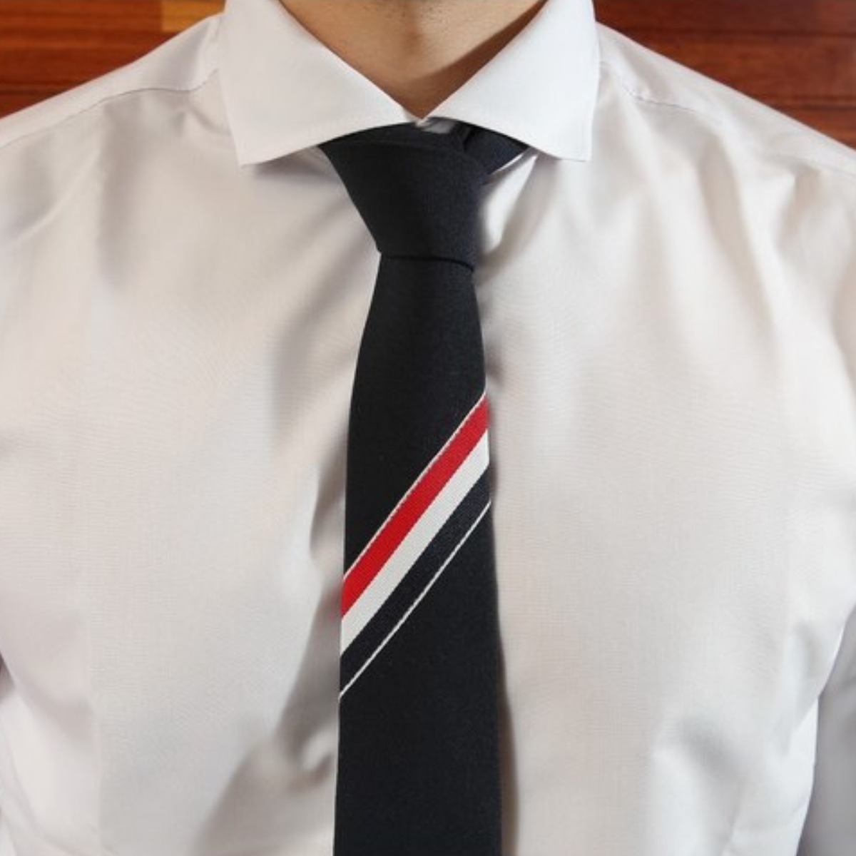 블랙티지 기본 3선 스트라이프 포인트 정장 슬림 넥타이 3컬러 22,000원