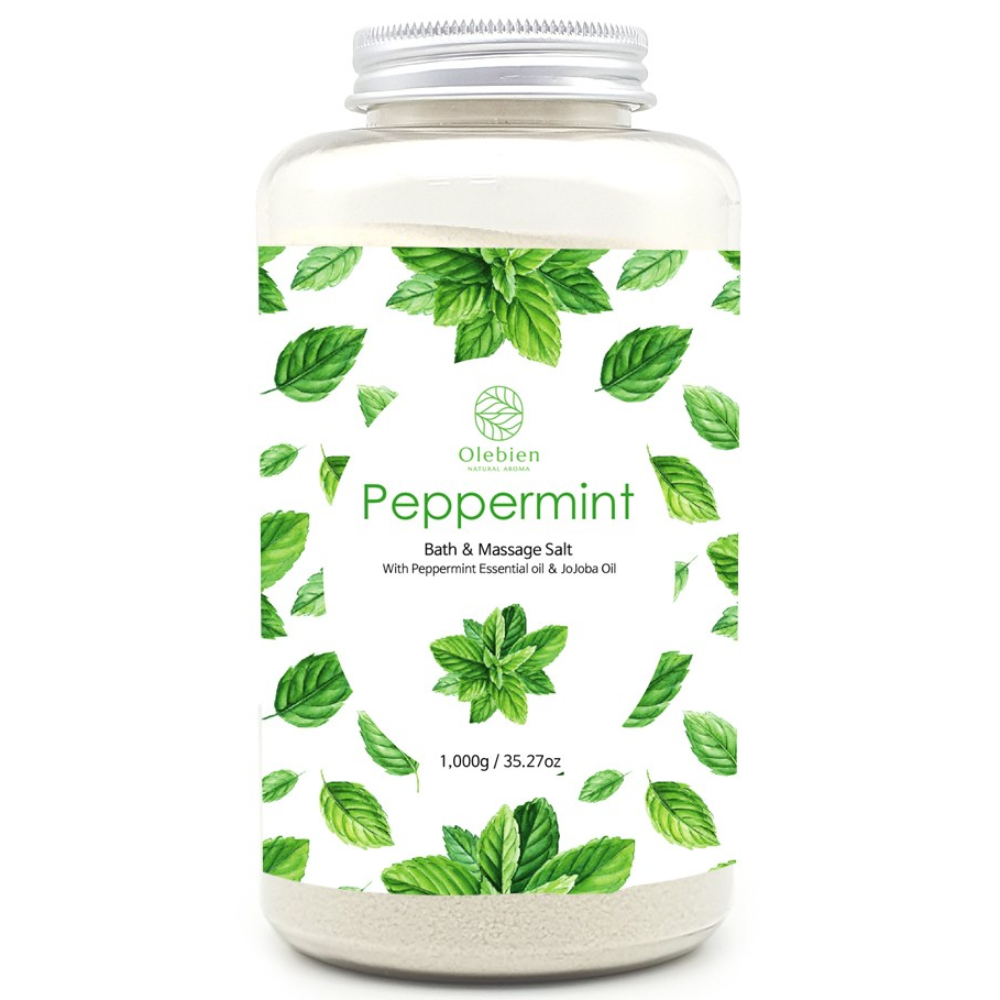 올레비엔 바스 앤 마사지솔트 페퍼민트 16,900원