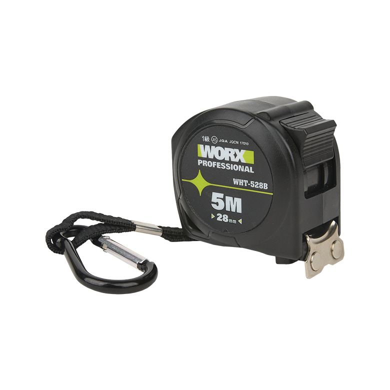 웍스 줄자 WHT-528B 블랙 5M 28mm 6,500원