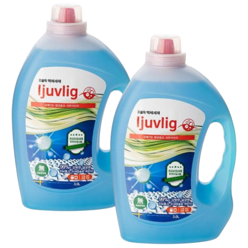 쥬블릭 항균 세탁세제 땀냄새 쉰냄새제거 알칼리세제, 2개, 3L 15,000원