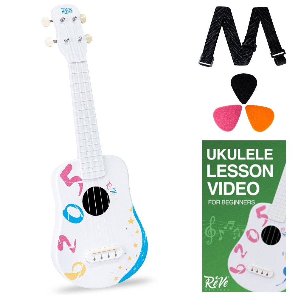 레브 입문용 우쿨렐레 초보 패키지 세트 RUA05S, 1세트, 소프라노 23,800원