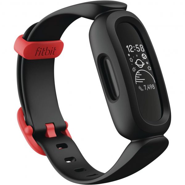 Fitbit Ace 3 활동 추적기 6세 이상 어린이용 단일 사이즈 블랙 레이서 레드 171,500원