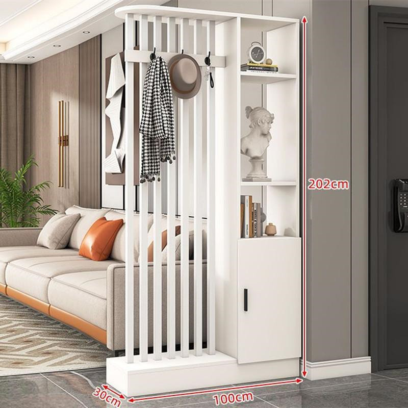 거실 현관 파티션 수납장 사무실 칸막이 공간분리 가벽 오버사이즈 거실 수납장, 화이트 100cm 208,000원