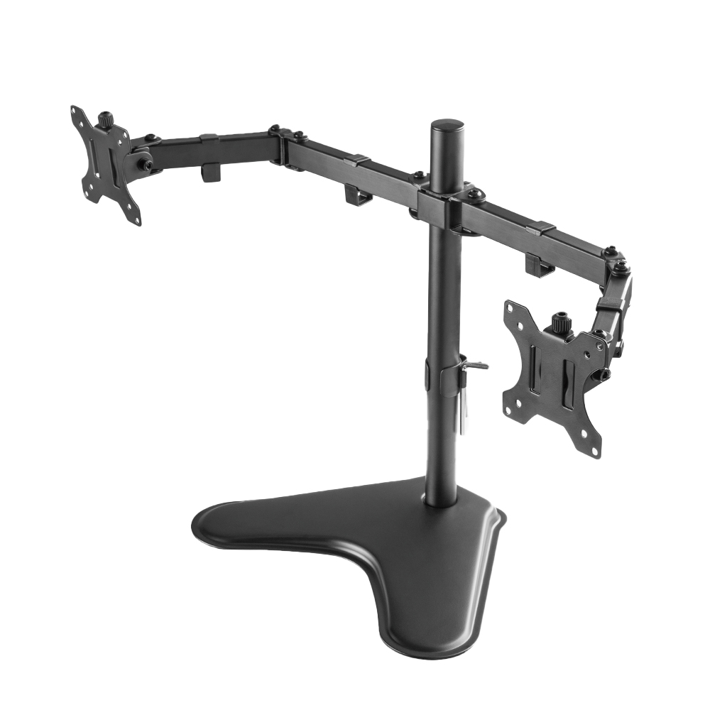 엘디엘마운트 듀얼 모니터암 3단 관절 모니터 거치대 스탠드 APL-T024 25,000원