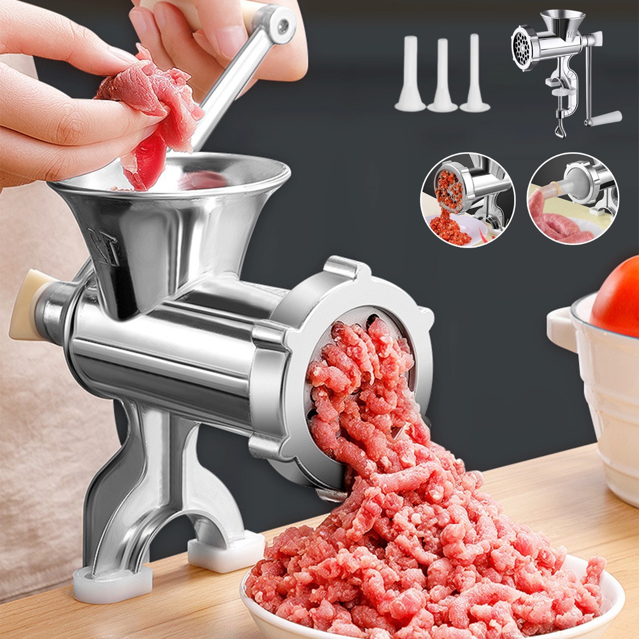 수동 민찌기 고기 분쇄기 가정용 소세지메이커 17,990원