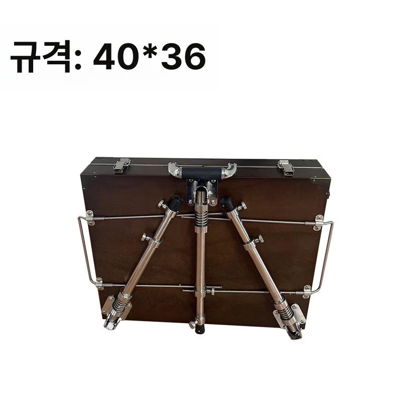 스테인레스 스틸 접이식 유화 이젤 스케치 상자 미술 작업용 스탠드 245,100원