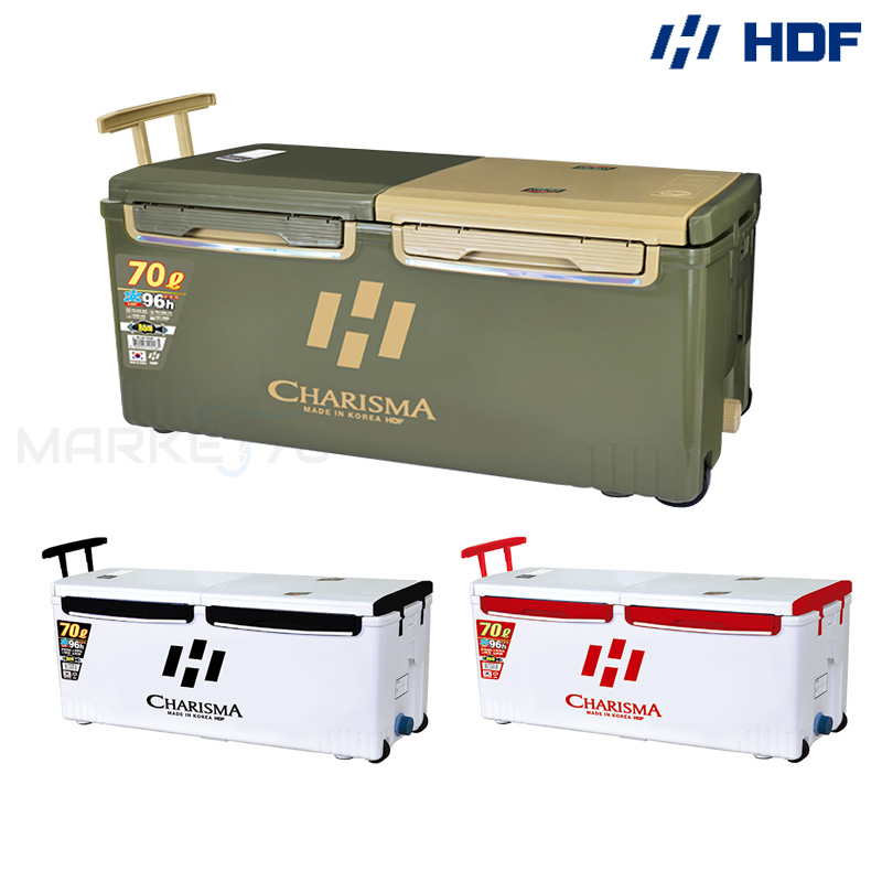 HDF 해동 카리스마 아이스박스 70L 70리터 대용량 갈치 쿨러 대장쿨러 리미티드, 1개, 70L, 70L 카키BR 329,990원