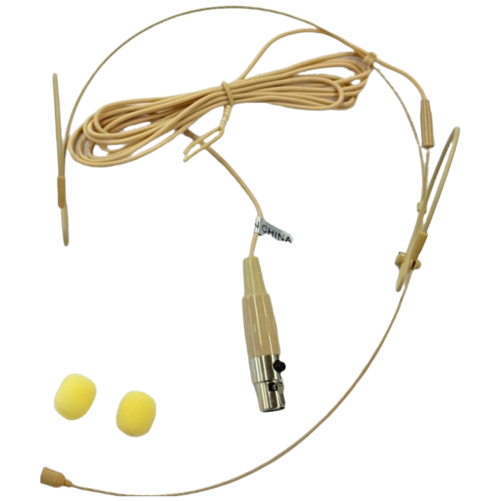 [슈어 젠하이저 AKG 호환] 미니 3핀 4핀 XLR라발리에 핀마이크 / 벨트팩용 이어셋 헤드셋 마이크 / 무선 송신기 연결 가능 27,000원