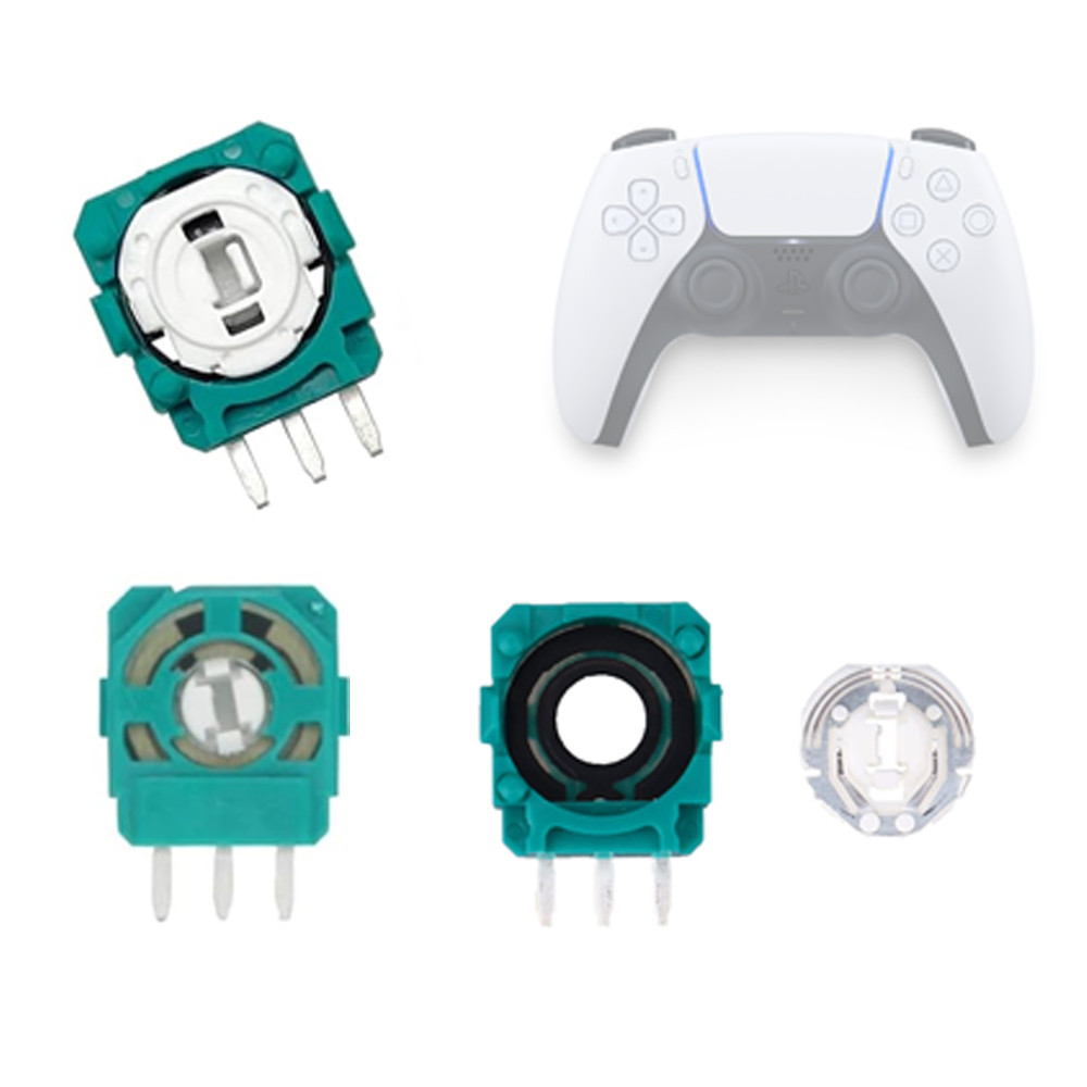 듀얼센스 듀얼쇼크 프로콘 엑박패드 컨트롤러 쏠림 수리 부품 모듈 3핀 사이드센서 2,100원