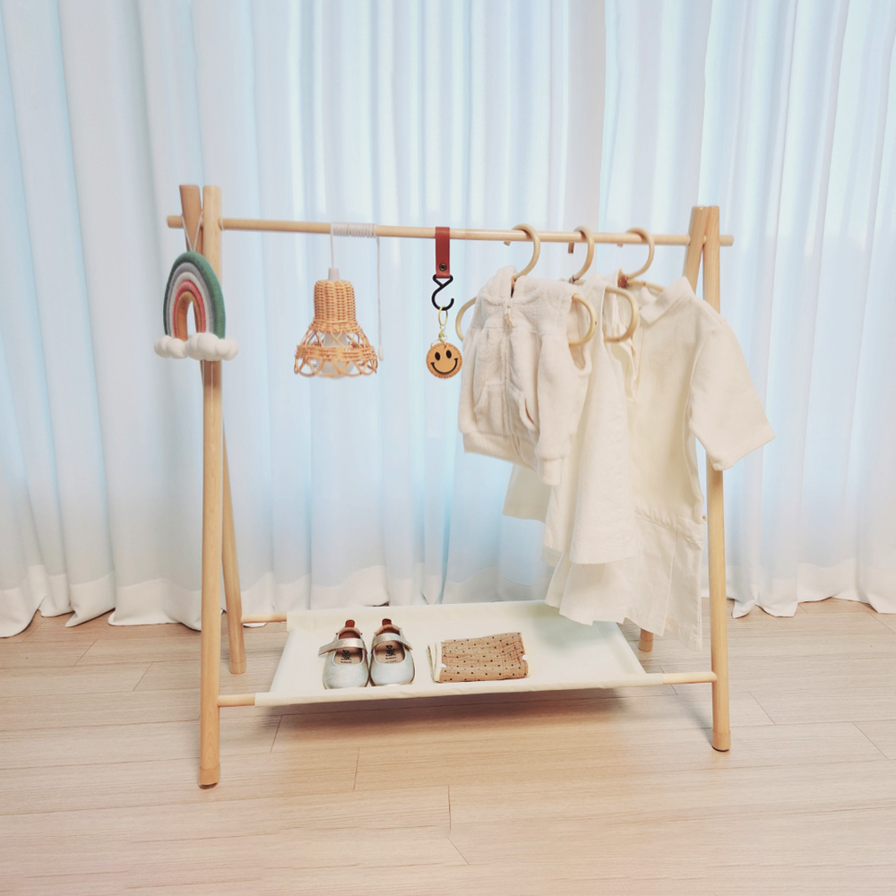 러브온마켓 큰사이즈 아기행거 아기옷행거 2단 31,300원