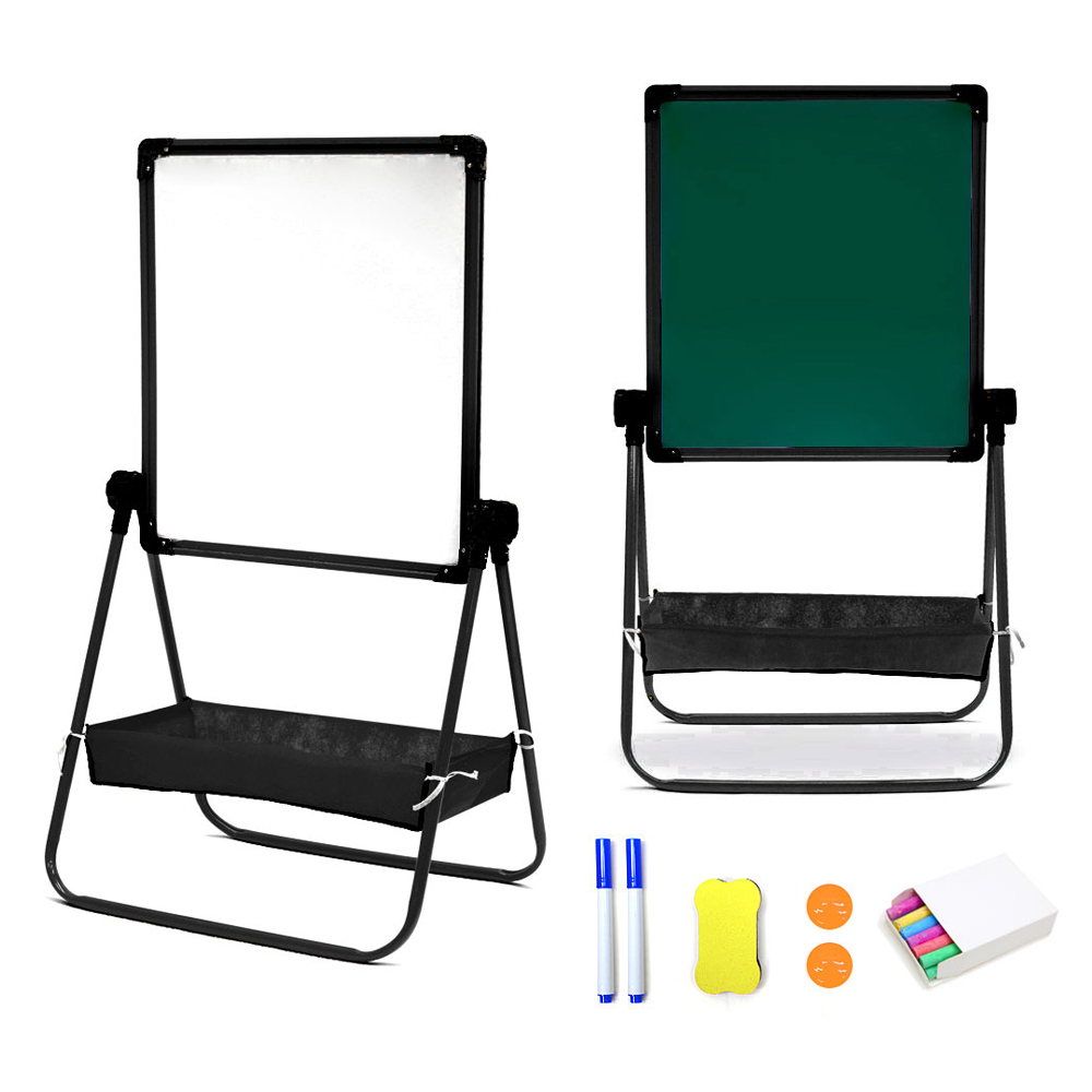 굿이스 양면 입간판 이젤 각도 높이조절 칠판 화이트보드판 26,800원