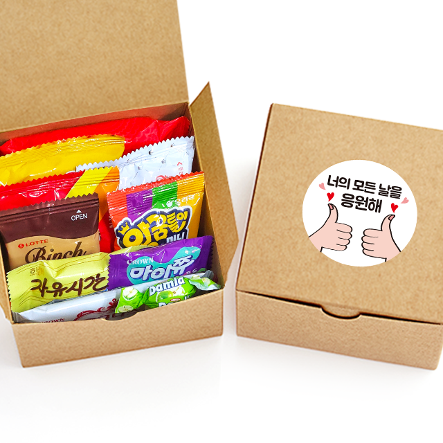 [아기자기선물가게] 단체간식 어른들 어린이집 교회 회사 행사 답례품 시험응원 합격기원 선물 과자세트 3,790원