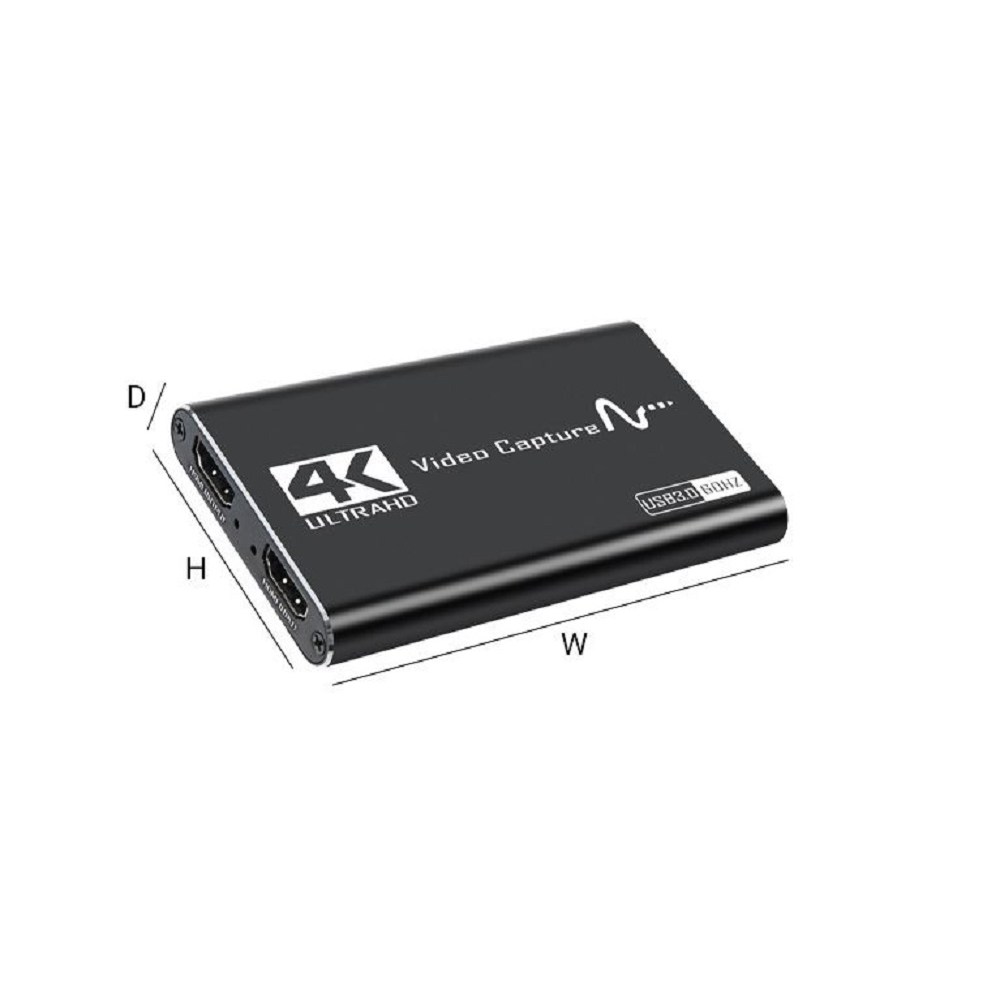 USB3.0 4K HDMI캡쳐보드 캡쳐카드 외장형 실시간 녹화 모니터링 노트북 PC 3.5mm 오디오 헤드폰 28,000원