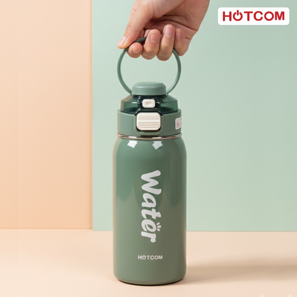 핫콤 원터치 손잡이 스텐 보냉텀블러 700ml 28,000원