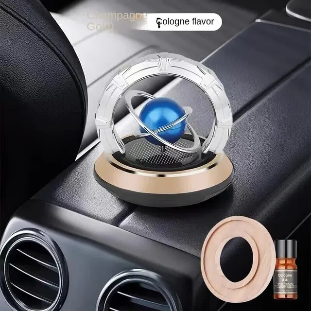 GEEKISTORE 태양열 자동차 향수 센터 콘솔 장식품 자기 부상 행성 빛 감지 회전 장식 공기 청정기 용품 14,510원