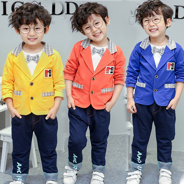 쁘띠앙쥬 남아 영국신사정장 (마이+바지+티셔츠) 3종세트 32,900원