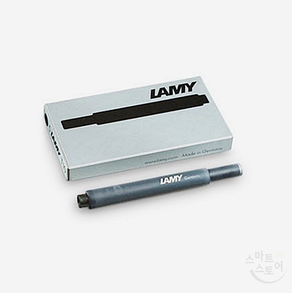 [잉크카트리지] 라미 만년필 T10 블랙 5개입 만년필카트리지 사무용 4,230원