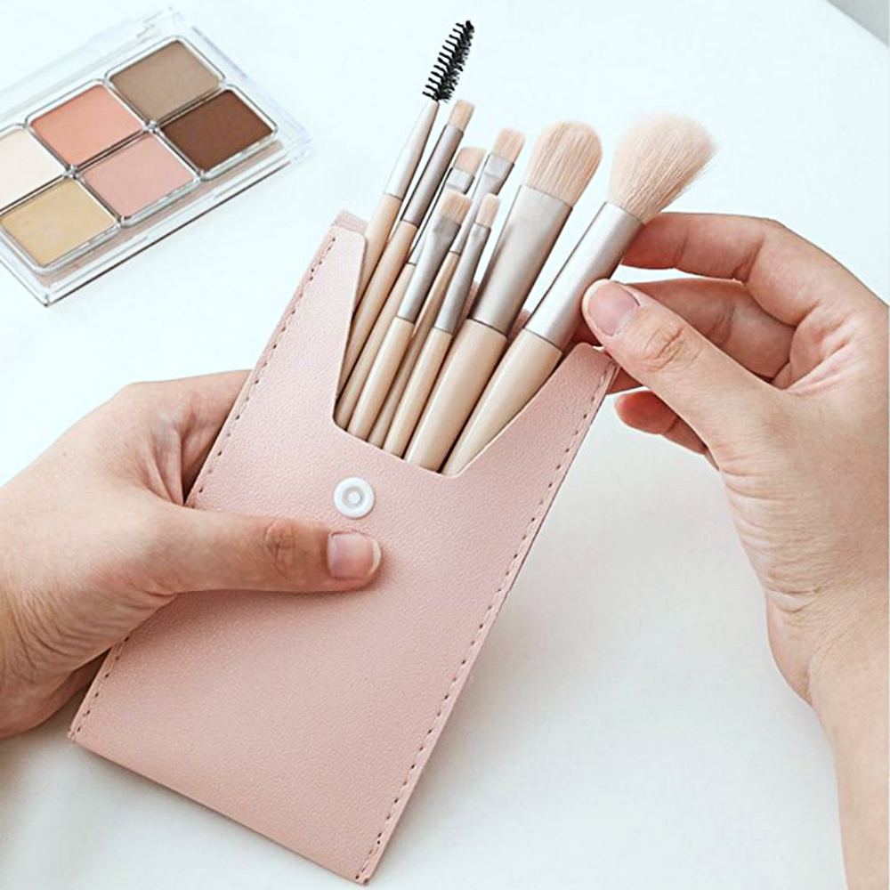 아루앤 여행용 미니 메이크업브러쉬 휴대용 화장붓 8종 세트, 1개, 블루 3,600원