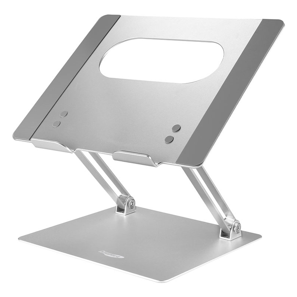 애니포트 높이조절 쿨링홀 알루미늄 2단계 접이식 노트북 거치대 AP-NT2 Folding, 실버, 1개 29,000원