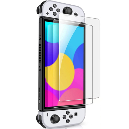 닌텐도 스위치 OLED 빛반사 지문방지 액정보호강화필름 2p 세트 5,570원