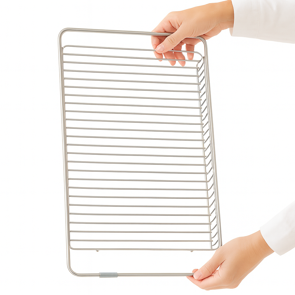 소소해 올 스테인리스 싱크 플레이트 슬라이딩 식기 건조대, 1개, 실버, 1단 24,000원