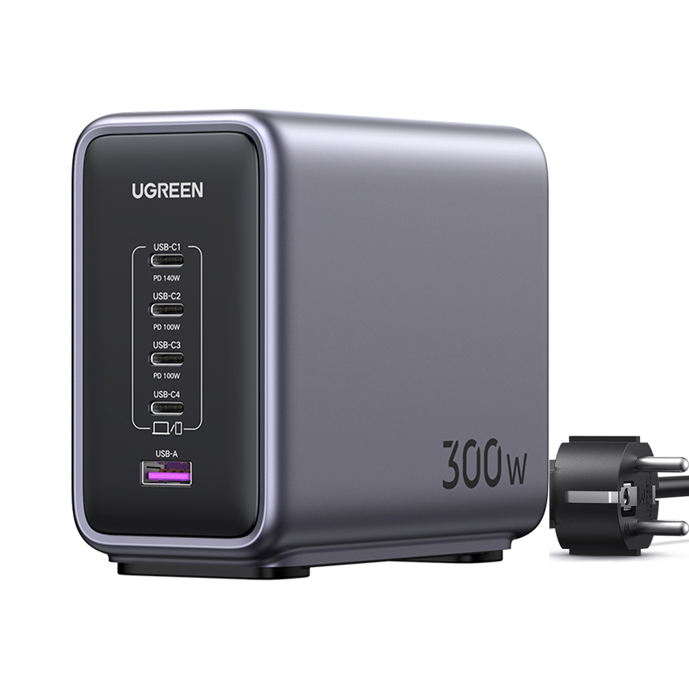 300W GaN PD PPS QC 5포트 초고속 멀티 충전기, 300W 고속충전기(15856), 1개 179,900원