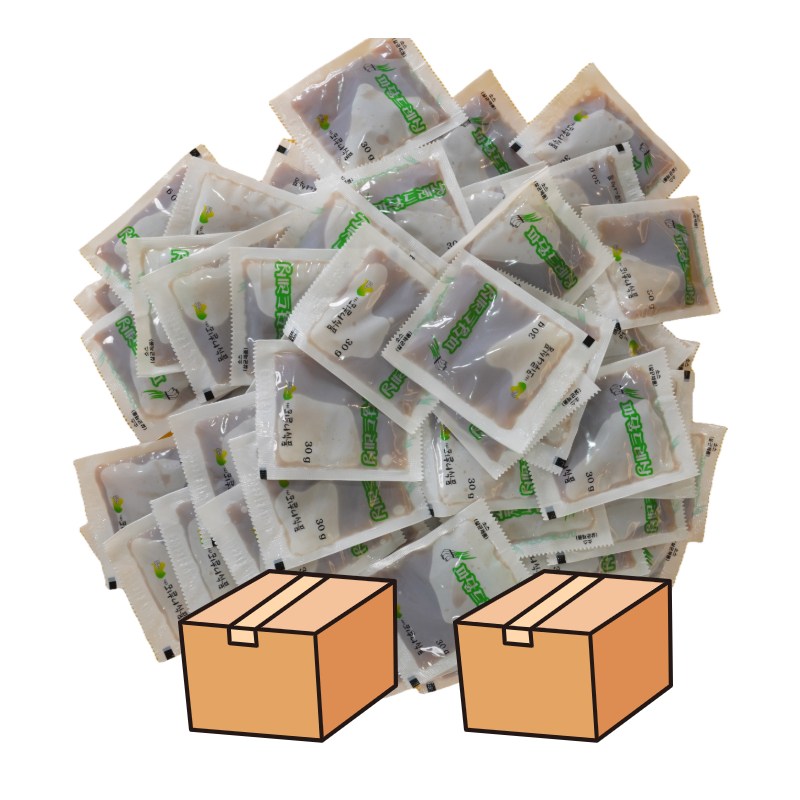 뫼루니식품 봉지 일회용 겨자 파닭소스 사과맛 30g 300매, 9kg, 2박스 89,650원